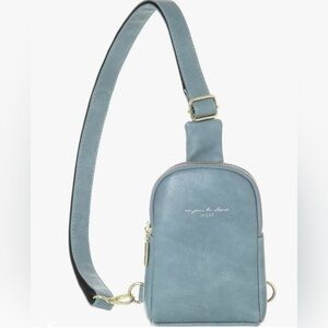 SMALL Crossbody Purse 3- Blue